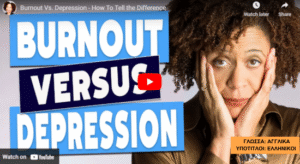 BURNOUT Vs. DEPRESSION